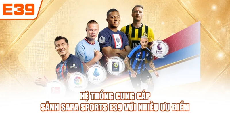 Hệ thống cung cấp sảnh SAPA Sports E39 với nhiều ưu điểm